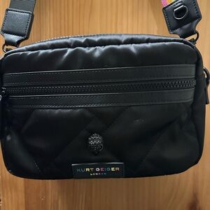 Kurt Geiger Camera Style Bag with Rainbow Strap